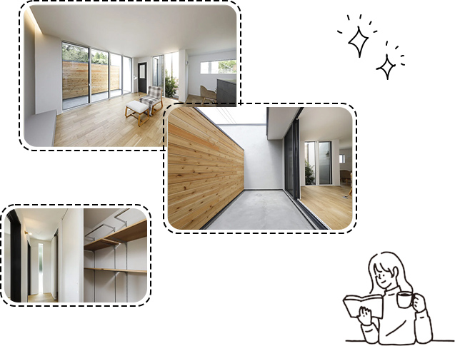 平屋住宅 内観