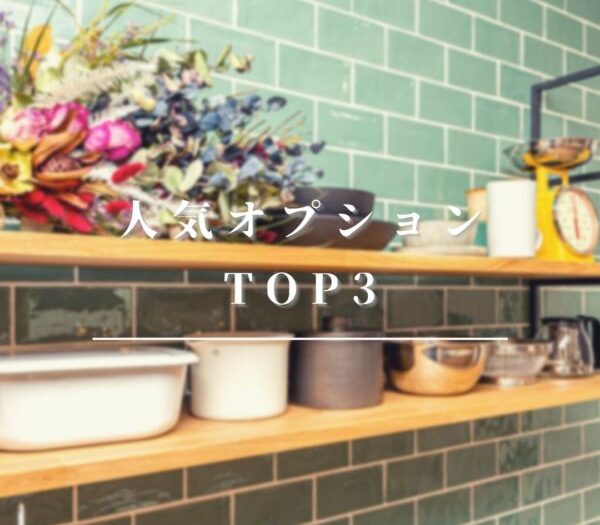 ～私たちにちょうどいい家コラム～　＜人気のオプションランキング♪＞