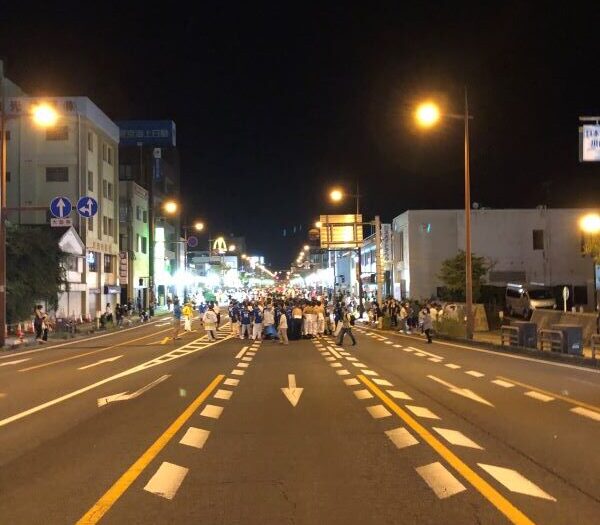 大迫力の川内大綱引