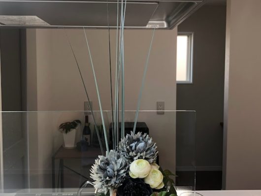 国分野口西モデルオープン！フラワーアレンジメント作り④