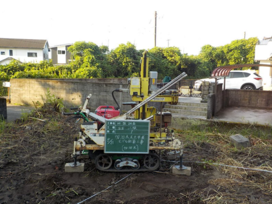 【モデルハウスができるまで③】地盤調査