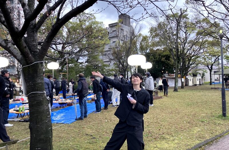 お花見会終了のお礼