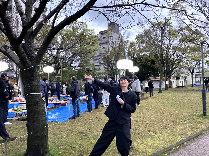 お花見会終了のお礼