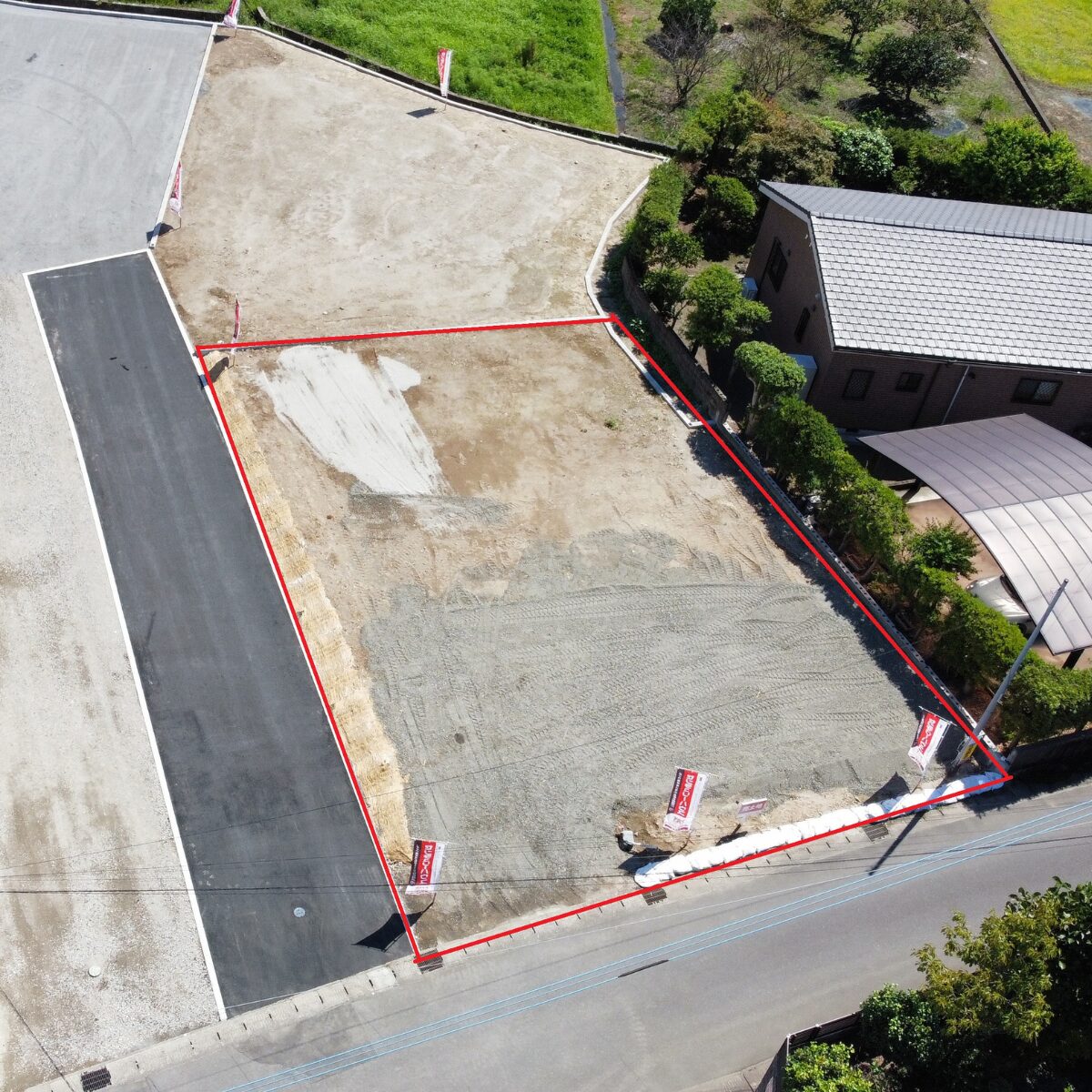 【鹿児島市中山町】人気エリアで平屋建築可能★C区画　