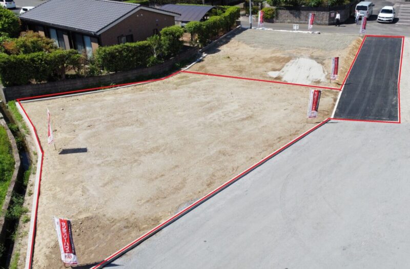 【鹿児島市中山町】人気エリアで平屋建築可能★D区画　