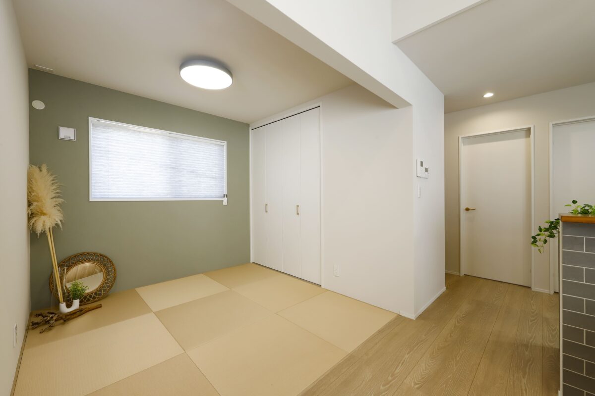 鹿児島市中山町４LDK平屋モデルハウス-和室