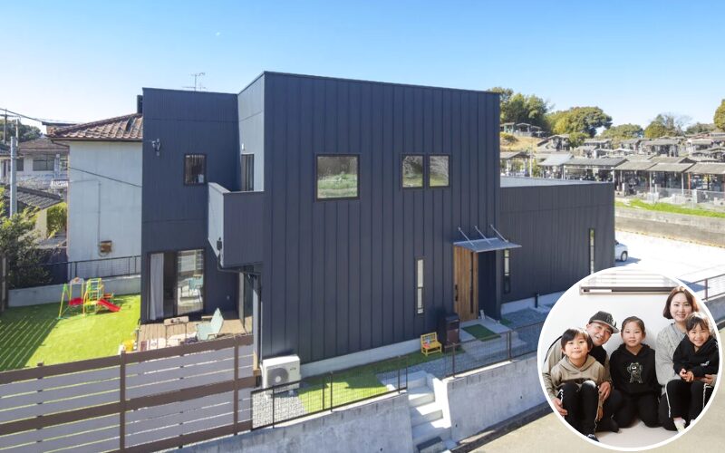 家族で楽しむ家、ガレージ付ハウス。