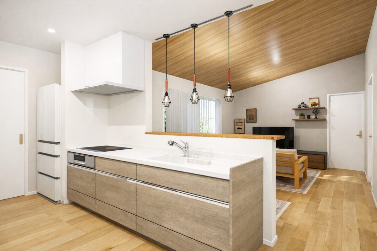 中山平屋モデルIIキッチン