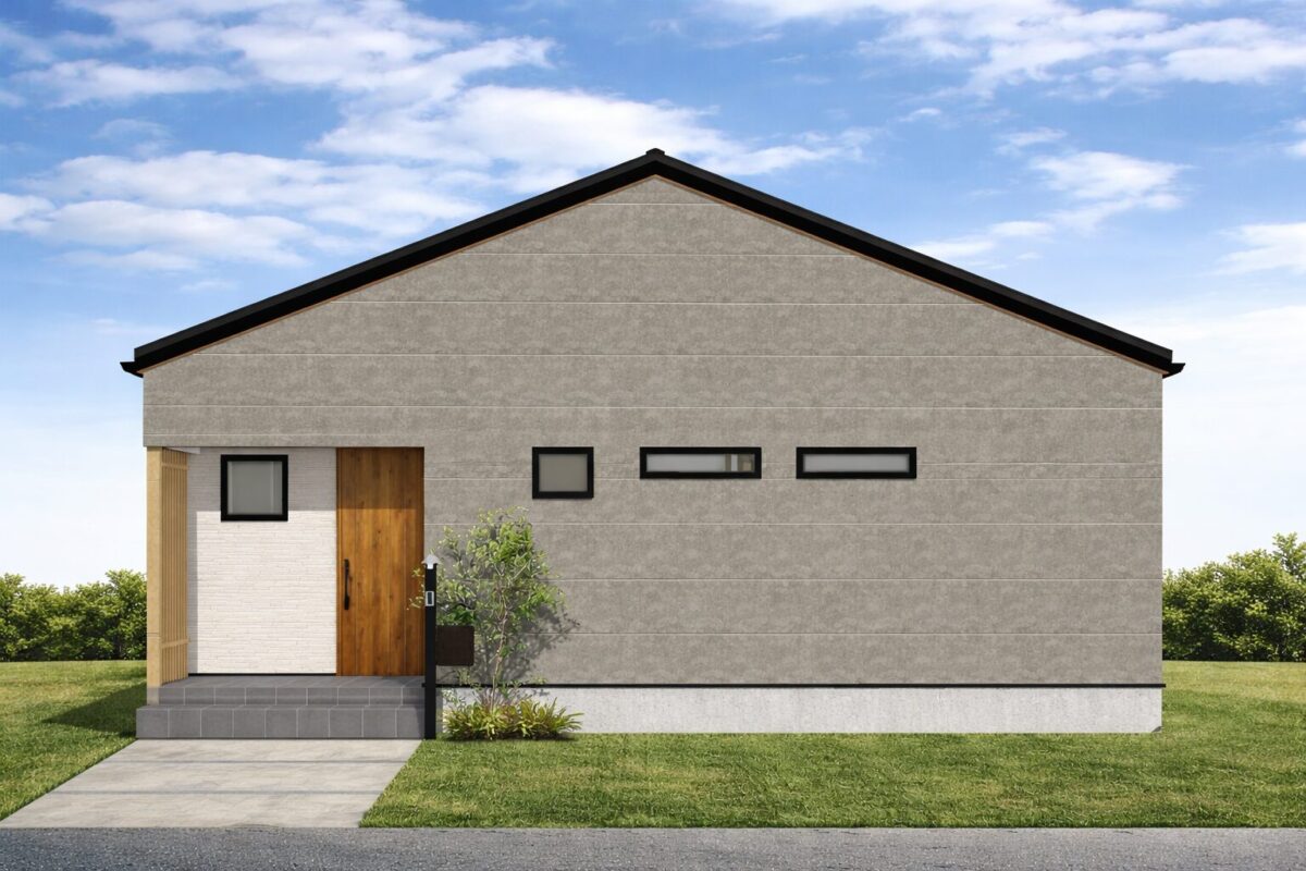 吉野3丁目平屋モデルハウスII-玄関