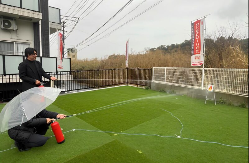 事務所での防火訓練を行いました｜もしものために大切にしていること