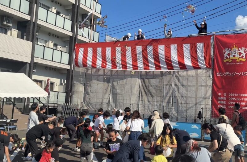【上棟式＆餅まきを開催しました】たくさんのご参加ありがとうございました！