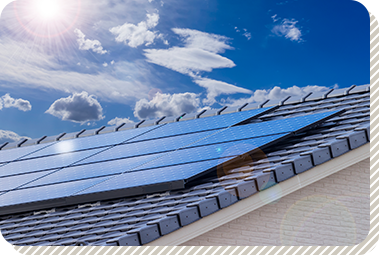 太陽光発電システムを設置し自家生成される再生可能エネルギーを利用する